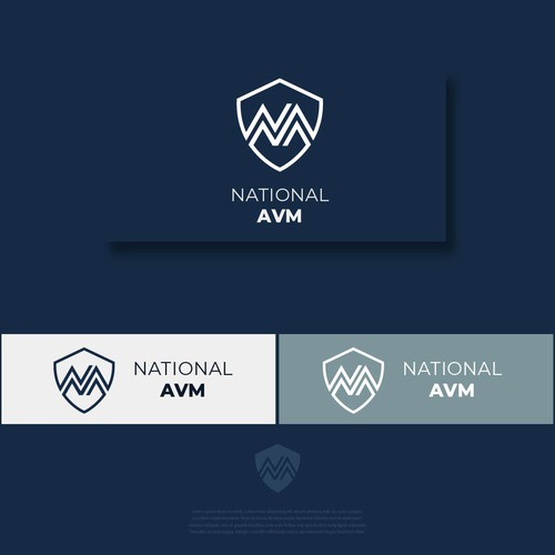 Logo National AVM Design by BillyFoss