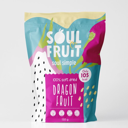 eye-catching packaging design for new health food product Design by MKaufhold