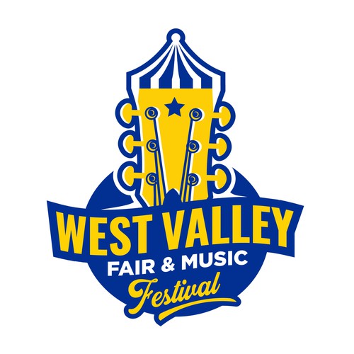 Logo design for West Valley Fair & Music Festival Design by Jacob Gomes