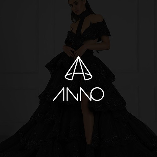 Design Craft a Unique Wordmark and Monogram for ANNO's Luxury Evening Wear por Khumairart