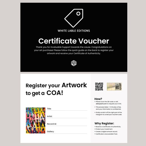 Certificate Voucher Design by Mah_Ari