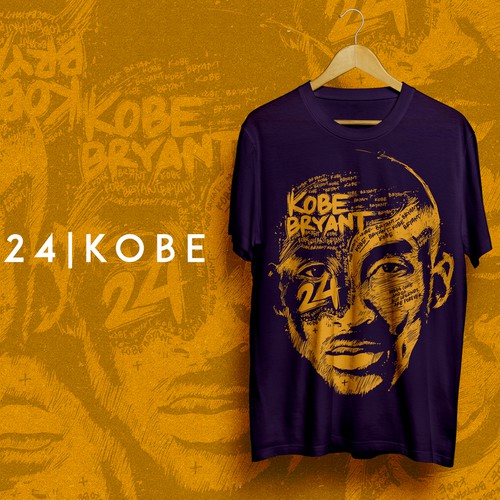 kobe tshirt design