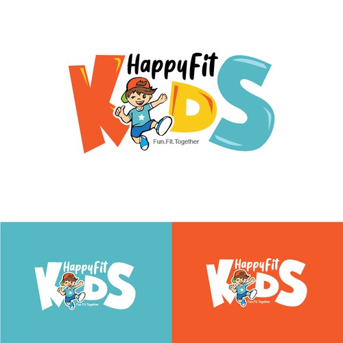 Design a logo for a fun family focused fitness brand. Design by Julian Jabez