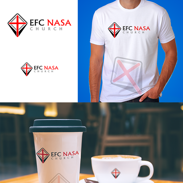 Design by Sajibcox titled "Create a new logo for EFC Nasa Church"