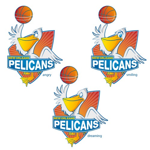 99designs community contest: Help brand the New Orleans Pelicans!! Design by Megamax727