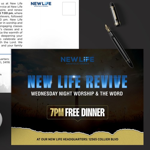 Postcard, flyer or print contest entry by Alphabet ♥