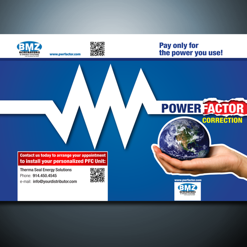 print or packaging design for BMZ Generators & Energy Systems, Inc