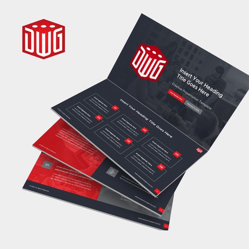Designs | DWG PowerPoint Template for Gaming Company | PowerPoint ...