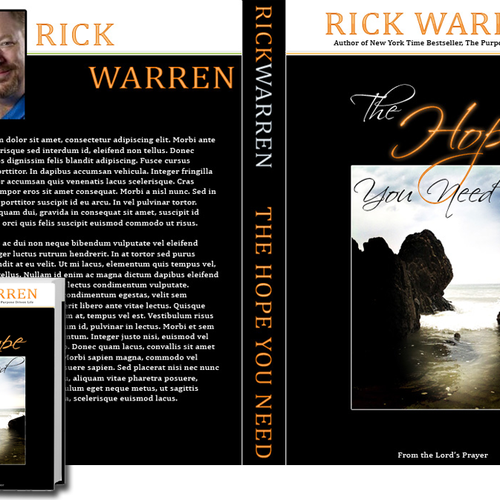 Design Rick Warren's New Book Cover Diseño de Whitefeet