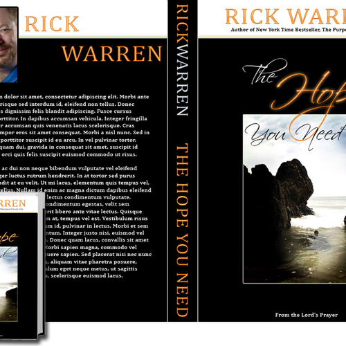 Design Rick Warren's New Book Cover Design by Whitefeet