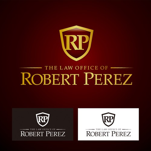 Logo for the Law Offices of Robert Perez Réalisé par Kangkinpark