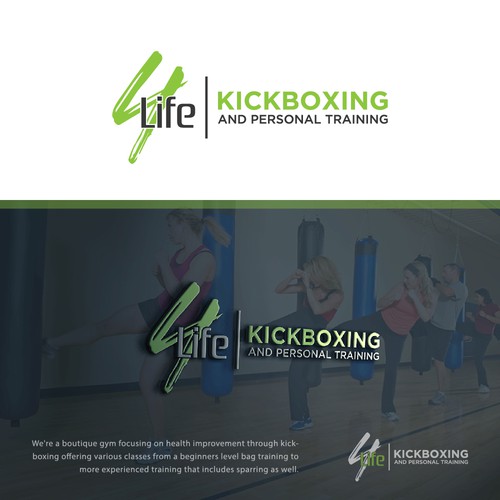 We need a logo for boutique kickboxing gym Design by Blade Artwork