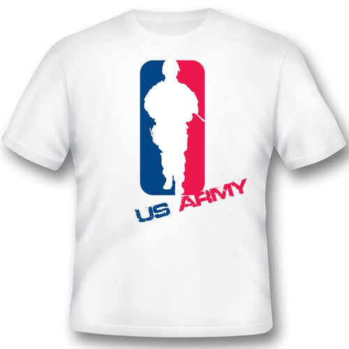 Help Major League Armed Forces with a new t-shirt design Diseño de Aleksandar K.