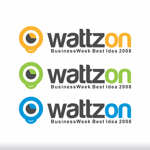Help WattzOn (BusinessWeek Best Idea 2008) with a new logo Design by si6