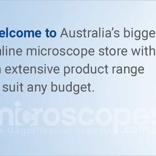 Microscopes.com.au -------------------------------------------- Banner Redesign Design by ideus