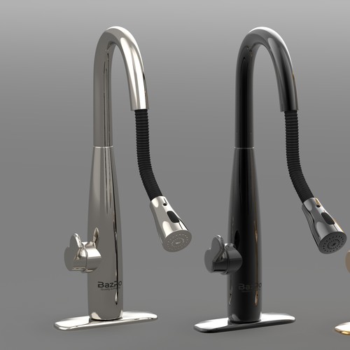 Designs 12V Water Faucet for RV, CamperVan, Trailer (Innovative