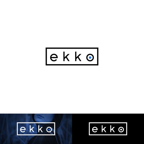 SIMPLE LOGO - ekko Letters then dm after Design by InkSay Design