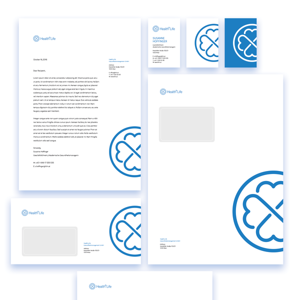 Health+Life Stationary Design