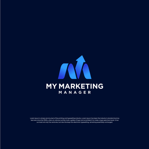 "My Marketing Manager" Logo Design Design by parvezart