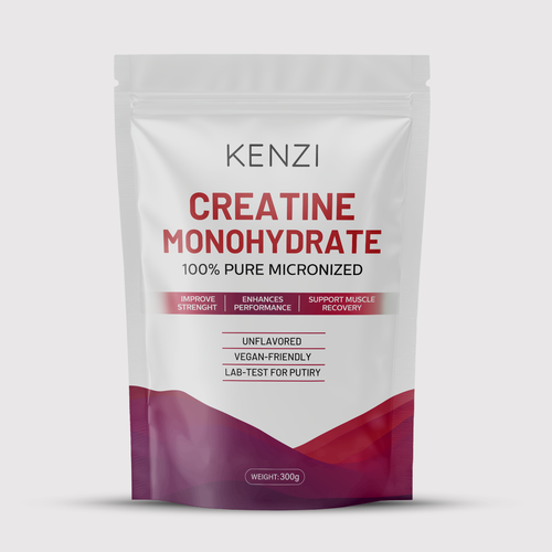 Designs | New Packaging Design for Kenzi Health's Creatine Monohydrate ...