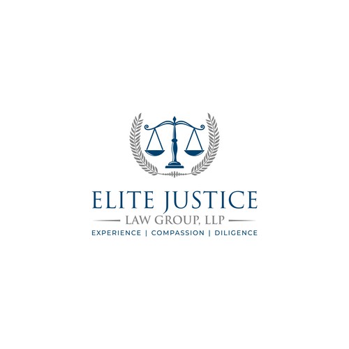 Elite Justice Law Group needs an empowering logo! Design by knight brands™