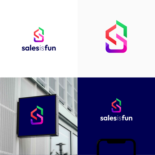 Designs | Rebranding for Sales Is Fun, a unique and refreshing take on ...