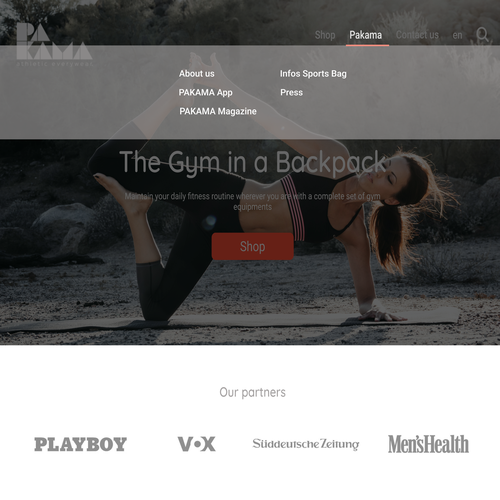 Landing page design contest entry by Vantar Studios