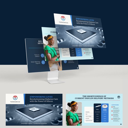 Industry conference multi page presentation Design by vcreatived