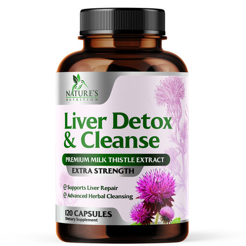 Natural Liver Detox & Cleanse Design Needed for Nature's Nutrition Diseño de rembrandtjurin