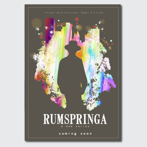 Create movie poster for a web series called Rumspringa Réalisé par ALOTTO