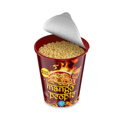 Playful Instant Noodle Packaging Design Challenge Design by Manthanshah