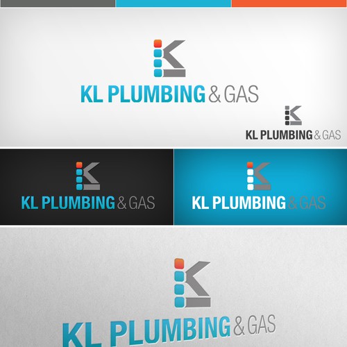 Create a logo for KL PLUMBING & GAS Réalisé par sanjat