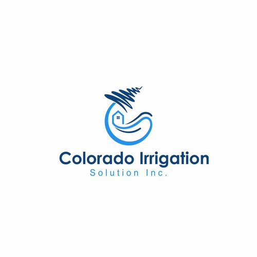 Create a fun but professional logo for a sprinkler/ irrigation company Design by MasKarebetz