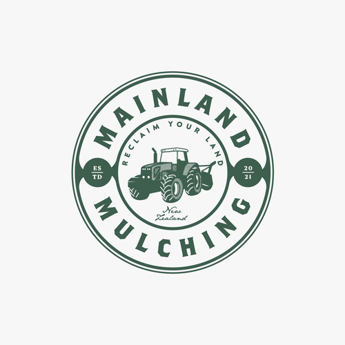 Bold and innovative logo needed for New Zealand based Mulching start-up Design by differentspecies