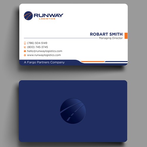 Design di Runway Logistics Business Card di prosenjit_P