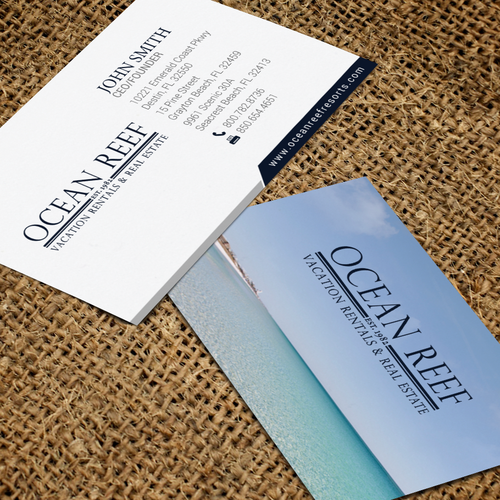 Design a fun, beach-inspired Business Card Design by chandrayaan.creative