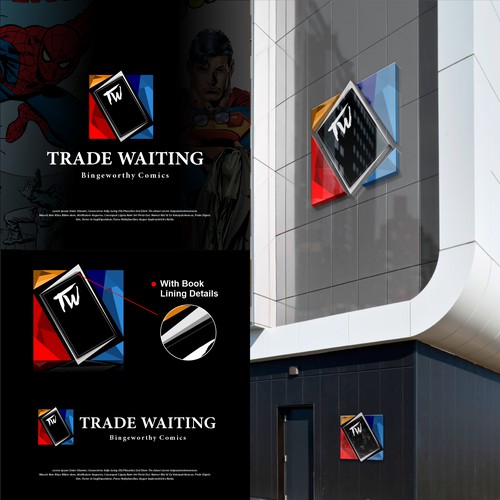 SUPER iconic pop-art style logo and social media branding for a nerd media related blog Design by Kheyra_Aulia