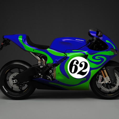 Diseño de Design a Custom Ducati Desmosedici Motorcycle! de AlexBogomilov