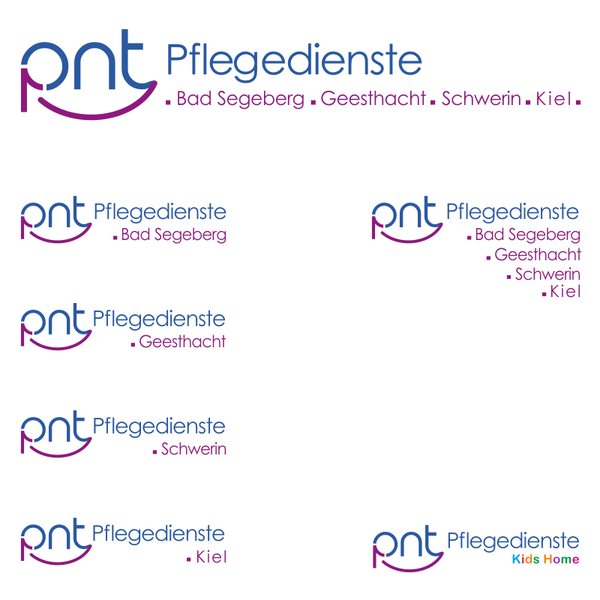 Design by ReesQ titled "PNT Pflegedienste"