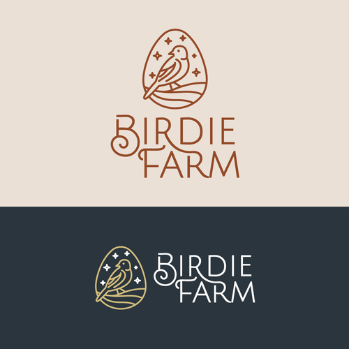 Inspired logo for a 'farm to fork' regenerative farm and lifestyle brand Diseño de Ye_eS