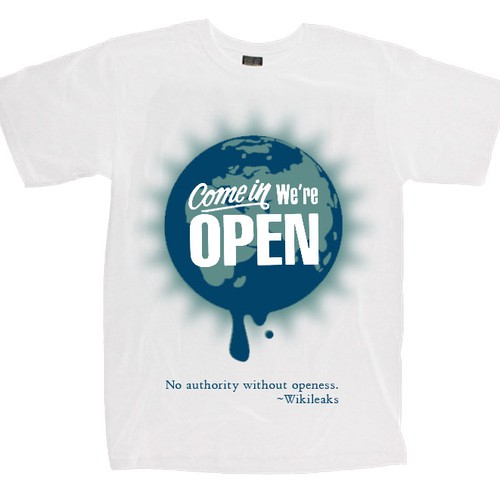 New t-shirt design(s) wanted for WikiLeaks Ontwerp door lizrex