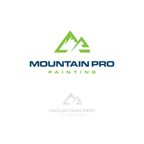 High-end, tech-focused Colorado painting company brand package Design by MD Design99