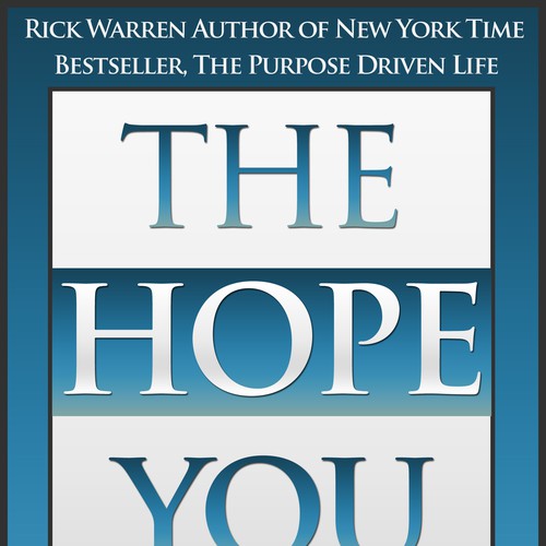 Design Rick Warren's New Book Cover Design von Bjay