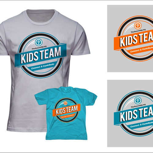 Kids Team T-Shirt Design
