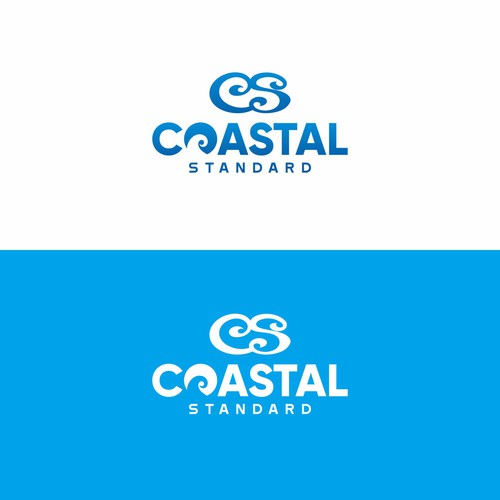 Logo and Brand Guide for Coastal Clothing Brand Design by monstersoc
