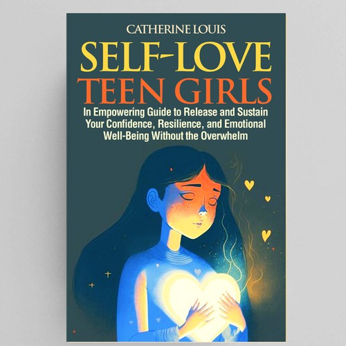 colorful cover to appeal to teen girls and their self-esteem Design by COMGUYZ