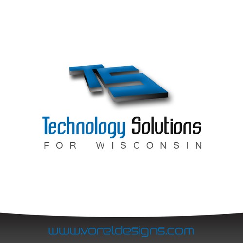 Technology Solutions for Wisconsin デザイン by voreldesigns