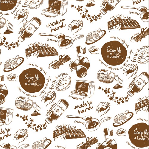 FRENCH cookie bakery needs a strong packaging design Design by bichito