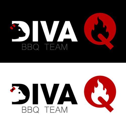 Need a simple clean BBQ logo for a BBQ team/Company Design by Situa