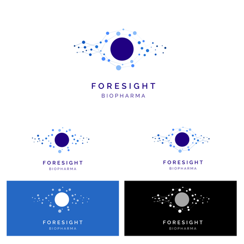 Biotechnology Company Logo Project: Foresight Biopharma Design by 13silvia